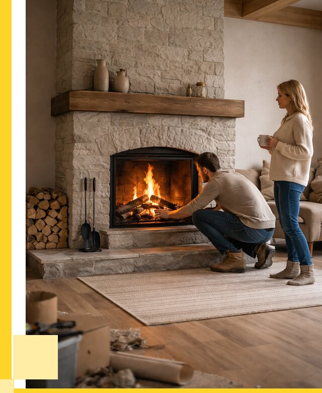 Камины для загородного дома в Новодвинске от 357945 р., ЭриданНвд