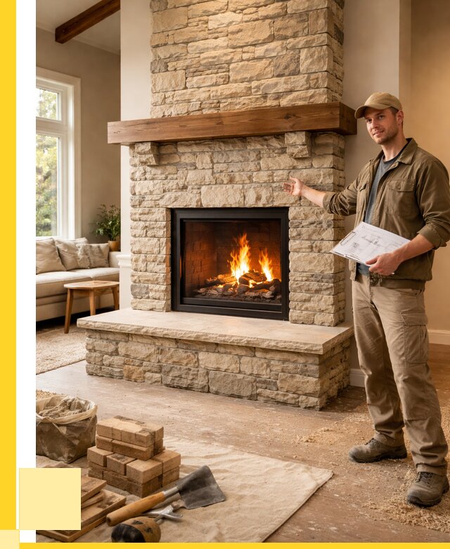 Камины под ключ в Новодвинске от 184086 р. | ЭриданНвд — установка