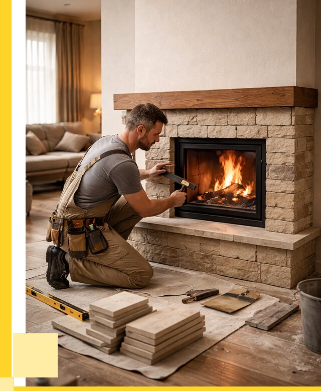 Строительство каминов в Новодвинске от 153405 р., ЭриданНвд - под ключ