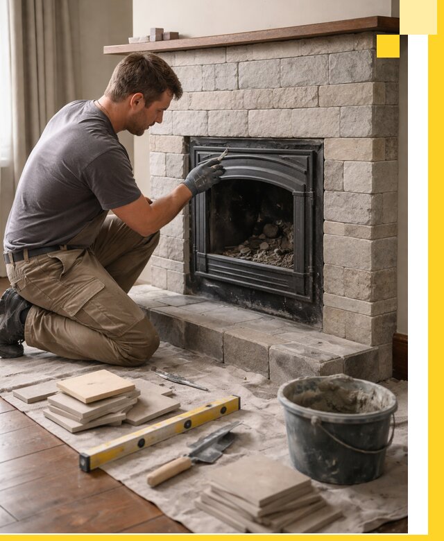 Профессиональный ремонт каминов в Новодвинске восстановление и сервис