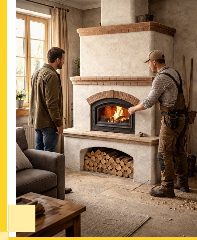 Печи камины в Новодвинске: кирпичные, изразцовые от 61362 р. | ЭриданНвд