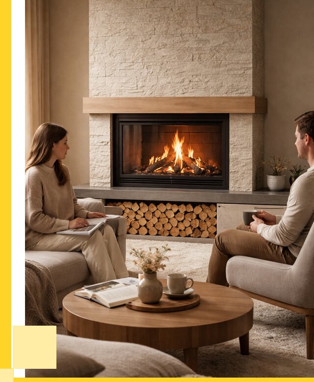 Камины со стеклом в Новодвинске от 184086 р. | ЭриданНвд — топки 3 стекла