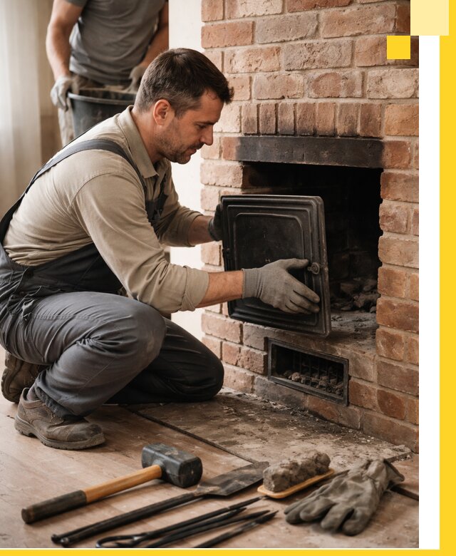 Ремонт печей в Новодвинске с гарантией качества и безопасности