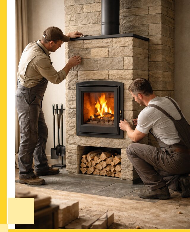 Дровяные кирпичные печи в Новодвинске от 46022 р. | ЭриданНвд