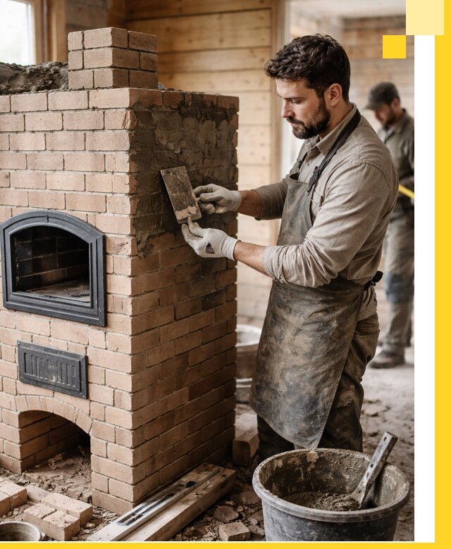 Изготовление и установка печей-шведок под ключ в Новодвинске