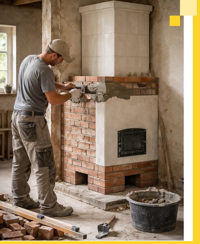 Изготовление и установка печей-голландок под ключ в Новодвинске