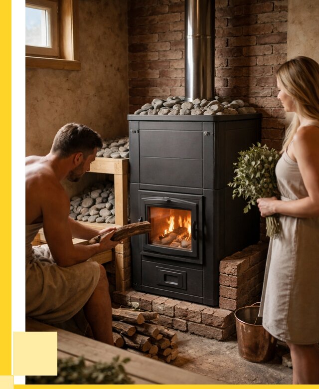 Кирпичная печь для бани на заказ в Новодвинске от 56249 р. | ЭриданНвд