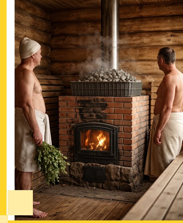 Печи для парной в Новодвинске под ключ от 66476 р. - ЭриданНвд