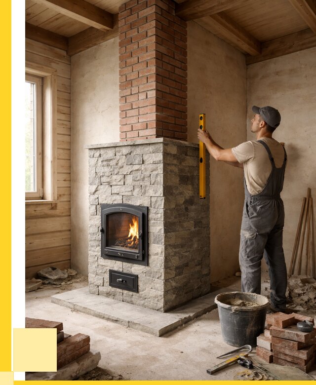 Печи и дымоходы под ключ в Новодвинске от 46022 р., ЭриданНвд