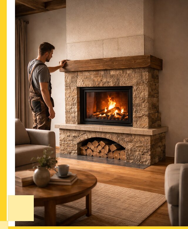 Печи камины для дома под ключ в Новодвинске от 56249 р. | ЭриданНвд