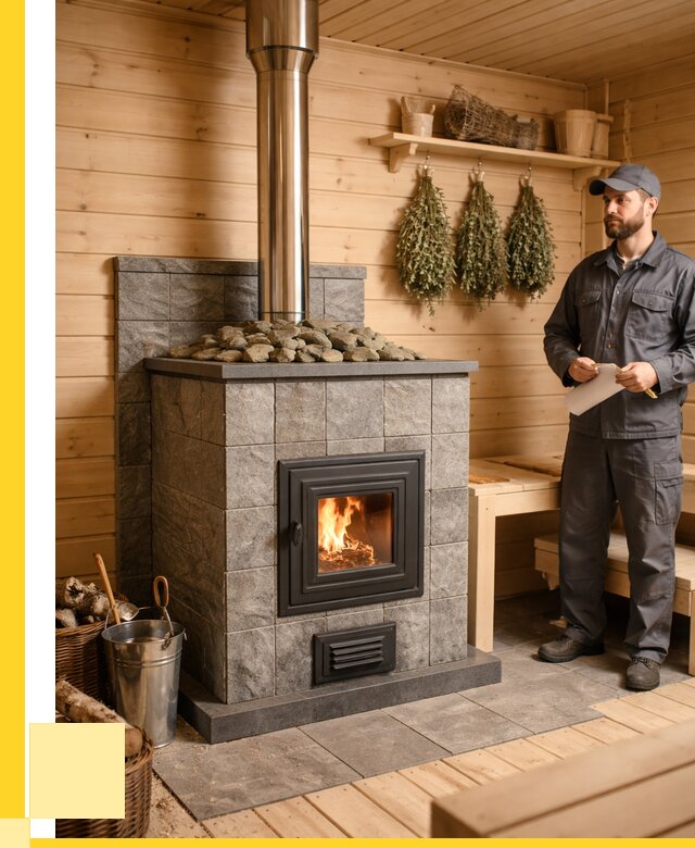 Печи для бани под ключ в Новодвинске от 122724 р. | ЭриданНвд