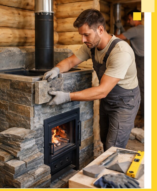 Печи для бани под ключ в Новодвинске: изготовление и монтаж