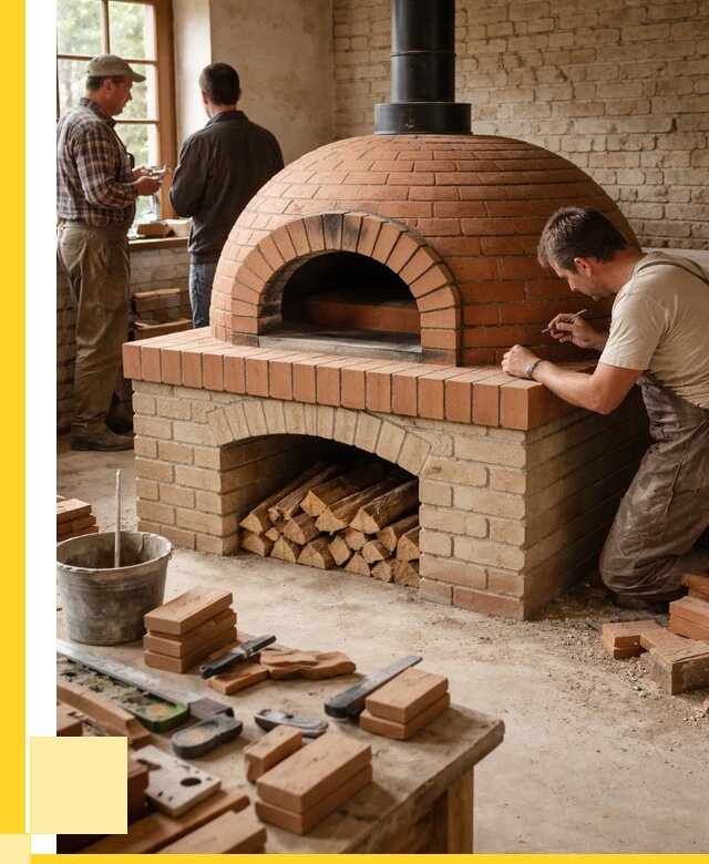 Помпейская печь дровяная для пиццы в Новодвинске | ЭриданНвд от 204540 р.