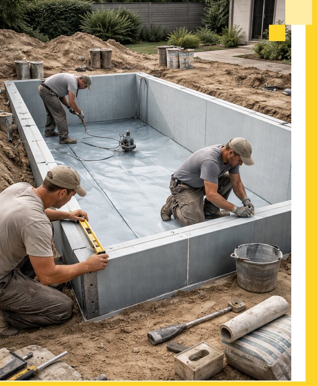 Профессиональный монтаж бассейнов под ключ в Новодвинске с гарантией