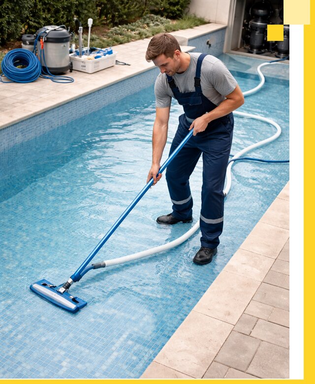 Профессиональная чистка бассейнов и фильтров в Новодвинске под ключ