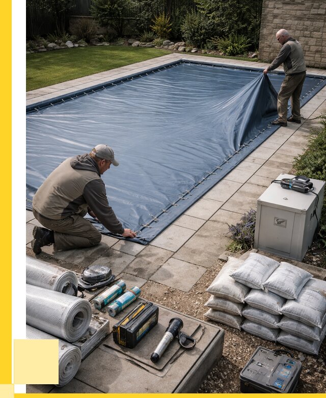 Консервация бассейнов в Новодвинске под ключ от 6648 р. | ЭриданНвд