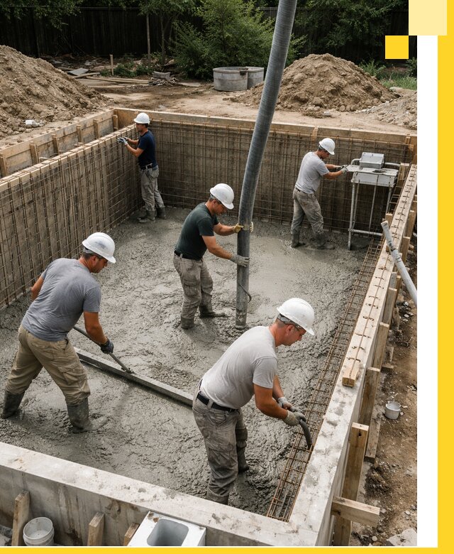 Строительство бетонных бассейнов под ключ в Новодвинске