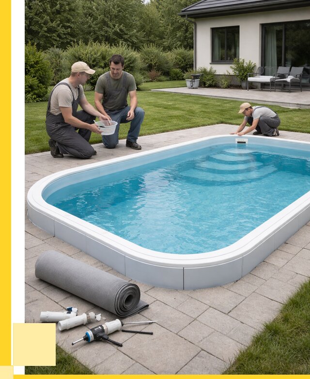 Пластиковый бассейн купить в Новодвинске от 255675 р., ЭриданНвд