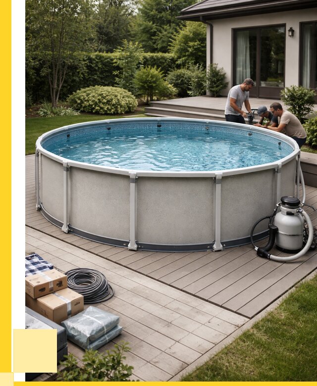 Купить каркасные бассейны в Новодвинске от 46022 р. | ЭриданНвд