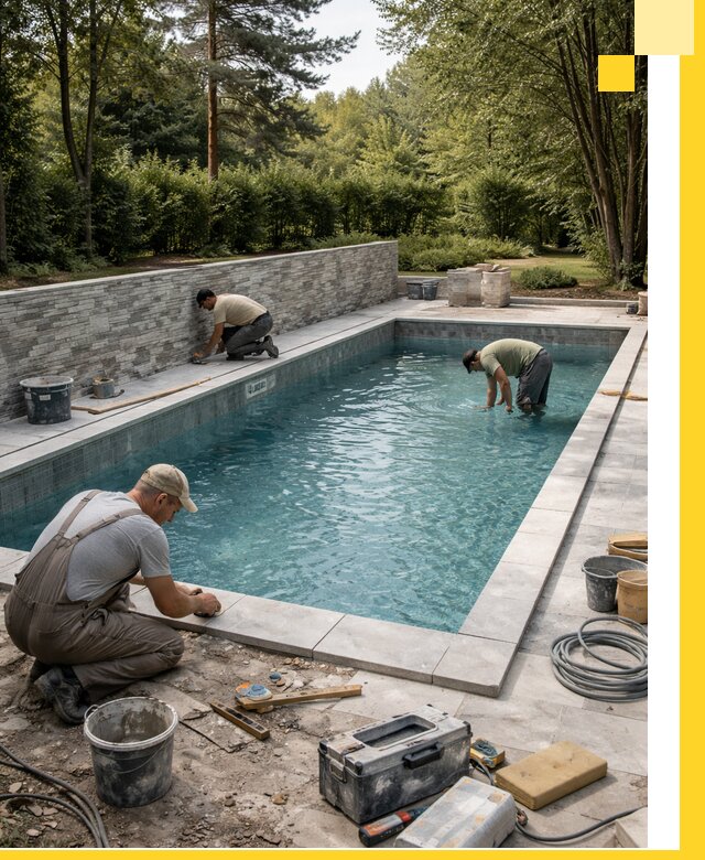 Проектирование и строительство частных бассейнов в Новодвинске