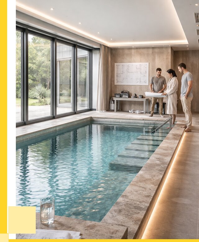 Закрытые бассейны под ключ в Новодвинске от 2556750 р. | ЭриданНвд