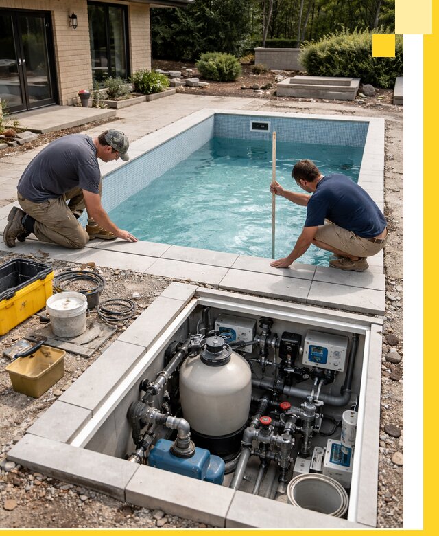 Строительство качественных домашних бассейнов под ключ в Новодвинске