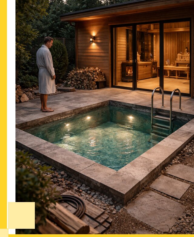 Бани с бассейном под ключ в Новодвинске от 97157 р. | ЭриданНвд