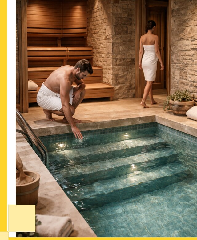 Сауна с бассейном под ключ в Новодвинске от 122724 р., ЭриданНвд