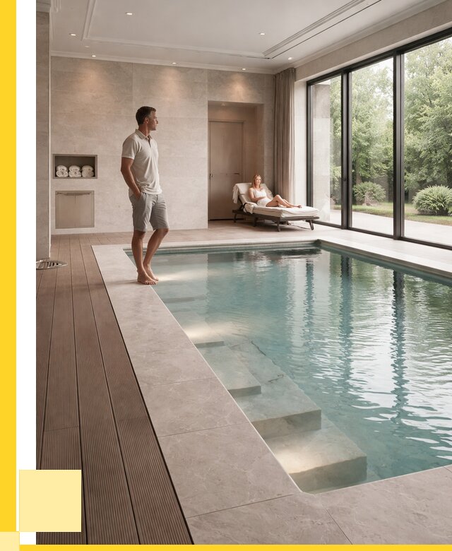 Бассейны в коттедже под ключ в Новодвинске от 1227240 р. | ЭриданНвд