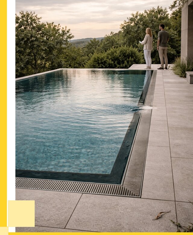 Проект переливные бассейны в Новодвинске от 2556750 р. | ЭриданНвд