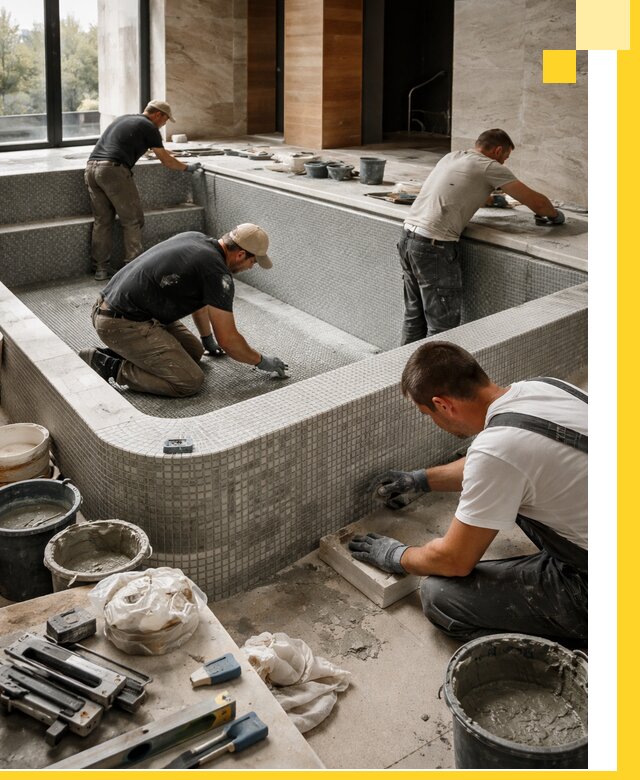 Строительство и установка СПА бассейнов под ключ в Новодвинске