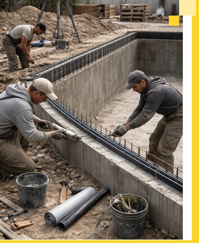 Качественный монтаж чаши бассейна в Новодвинске под ключ с гарантией