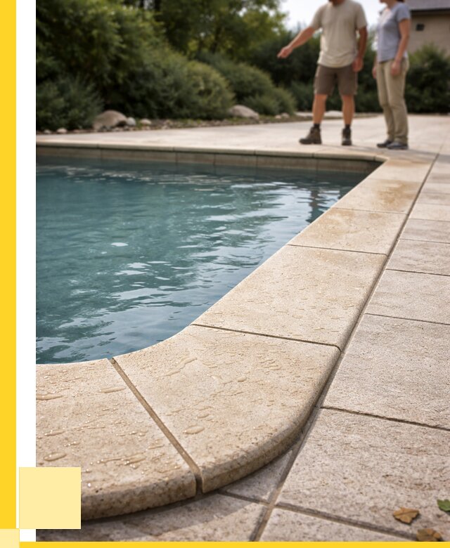 Копинговый камень для бассейнов в Новодвинске от 4295 р. | ЭриданНвд