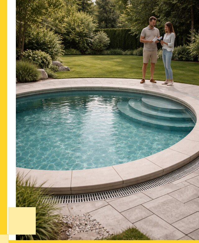 Круглые каркасные бассейны купить в Новодвинске от 255675 р. | ЭриданНвд