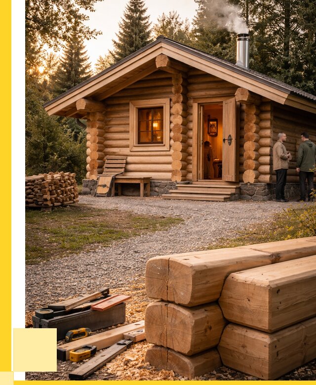 Строительство бань и комплексов в Новодвинске от 460215 р.| ЭриданНвд