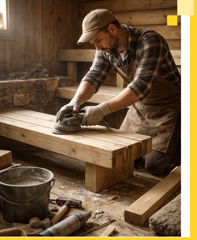 Ремонт бань под ключ в Новодвинске с гарантией качества и сроков