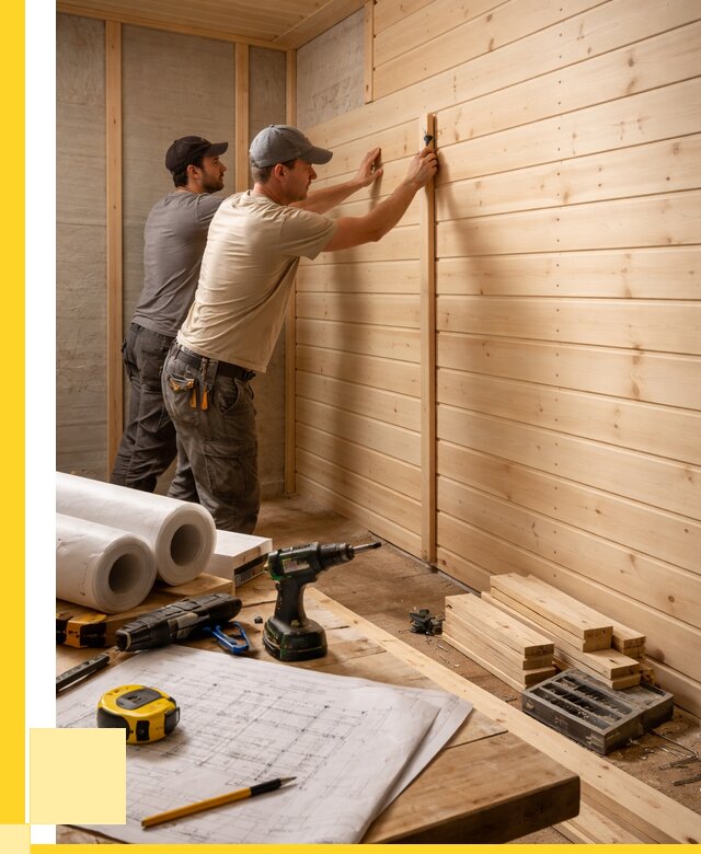 Обшивка бани вагонкой в Новодвинске от 1227 р., ЭриданНвд