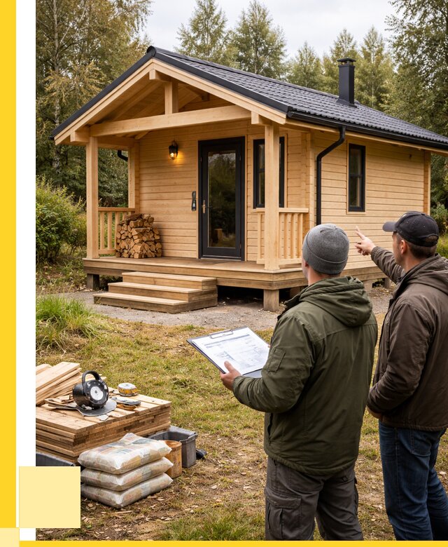 Каркасные бани под ключ в Новодвинске от 306810 р. | ЭриданНвд