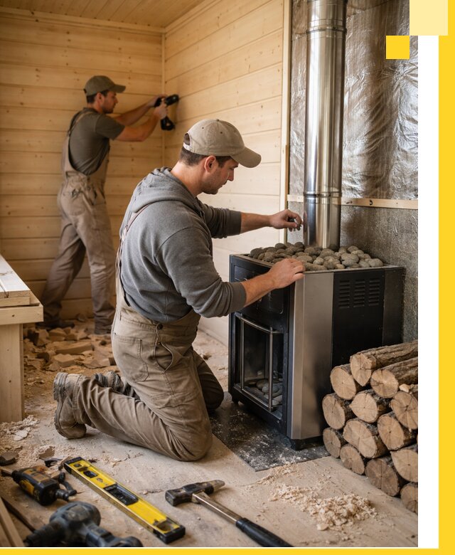 Строительство деревянных бань под ключ в Новодвинске проекты и монтаж