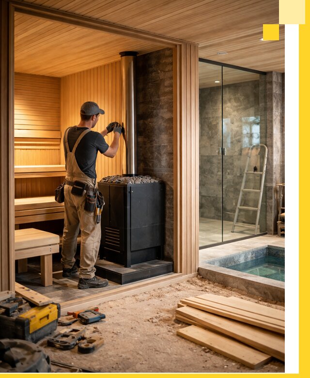 Полное строительство банных комплексов под ключ в Новодвинске