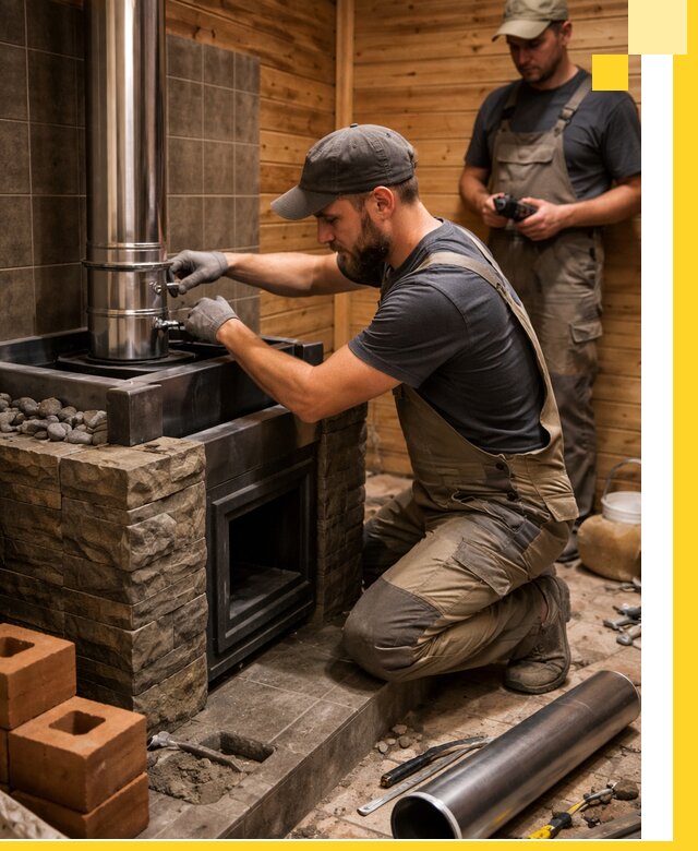 Изготовление и установка банных печей под ключ в Новодвинске