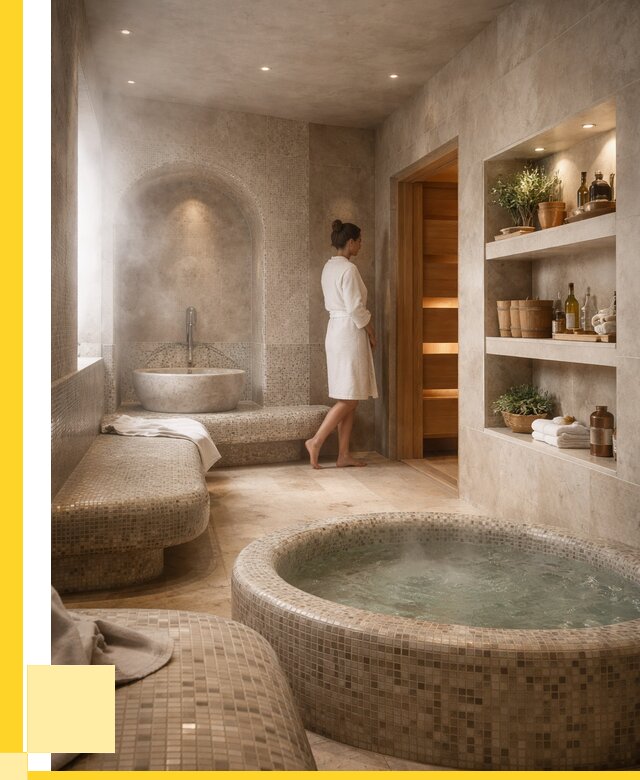 Строительство бани с хамамом в Новодвинске от 767025 р. | ЭриданНвд