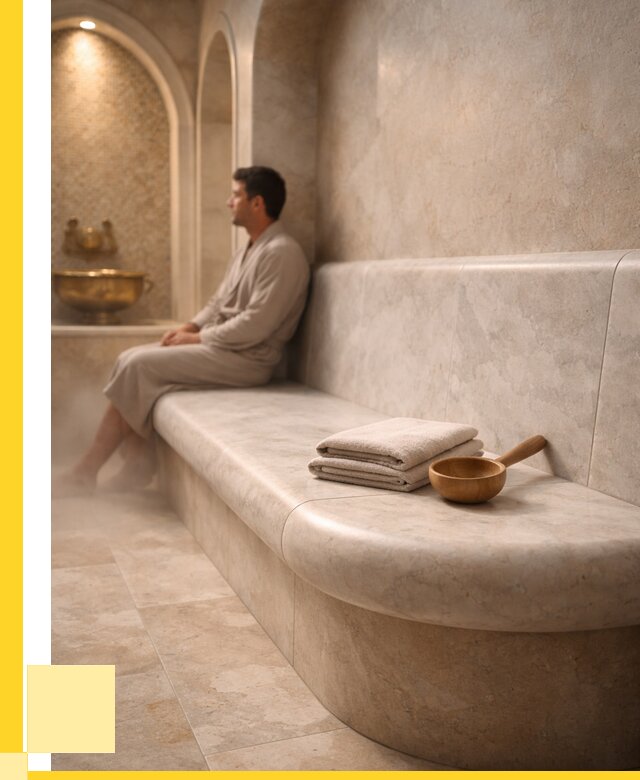 Сиденья для хамама в Новодвинске под ключ от 12272 р. | ЭриданНвд