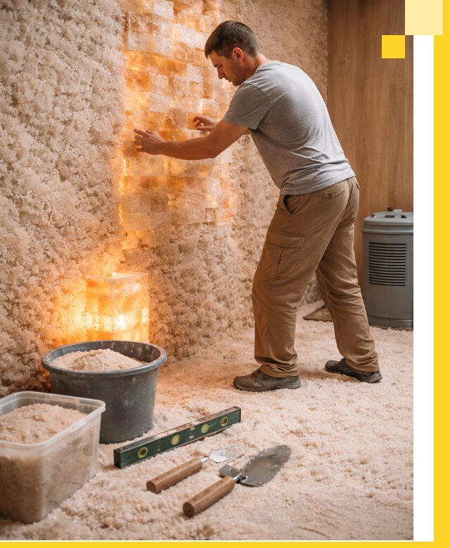 Проектирование и монтаж соляных комнат в Новодвинске под ключ