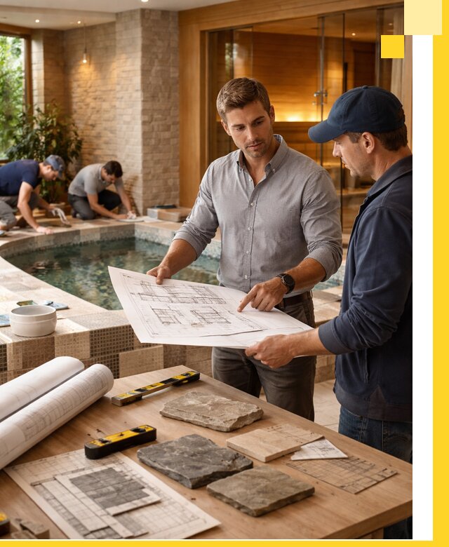 Проектирование SPA зон под ключ в Новодвинске с инженерией